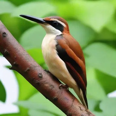 In some indigenous Amazonian cultures, the wood-creeper is considered a sacred bird and is believed to bring good fortune.
