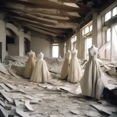 The fashion industry was thrown into convulsion when a major earthquake destroyed several fashion houses.