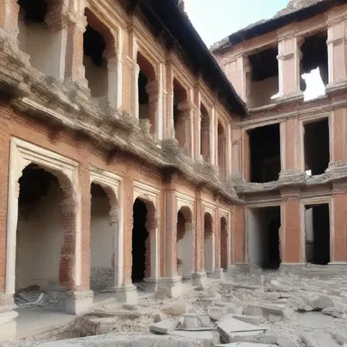 The convulsion caused by the earthquake damaged many historical buildings, requiring extensive restoration work.