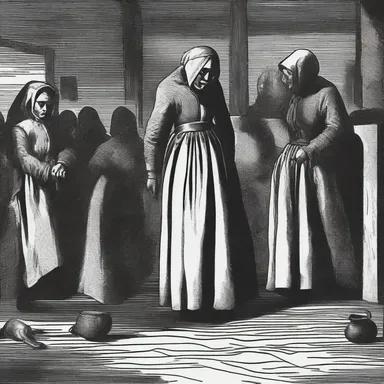 During the Salem Witch Trials of 1692, some accused individuals experienced frightening convulsions, leading to their unjust persecution.