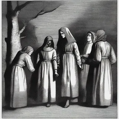 During the Salem Witch Trials of 1692, some accused individuals experienced frightening convulsions, leading to their unjust persecution.