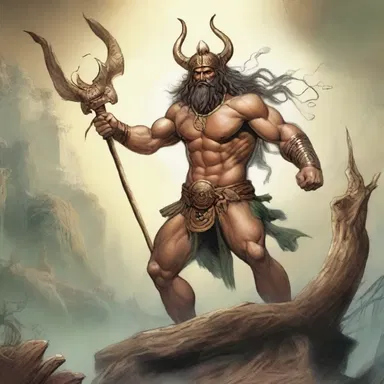 The author used his creativity to re-create ancient myths and bring them to life in his novel.