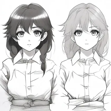 The artist used her skills to re-create iconic scenes from her favorite anime in her drawings.