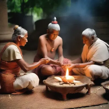 In order to honor their deity, practitioners of the religion re-create sacred rituals from ancient times.