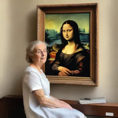 She memorized all the famous paintings by heart.