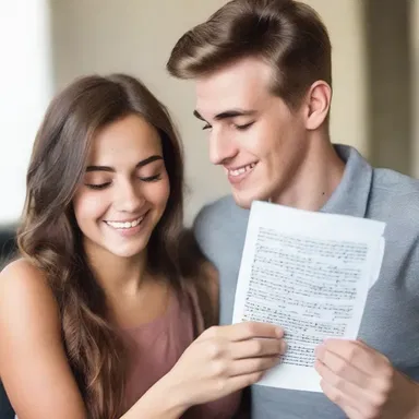 He learned his girlfriend's favorite poem by heart to recite to her.