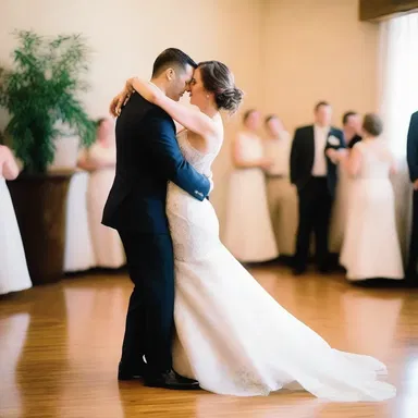 As they danced, the couple's contractility drew them closer together, as if they were embracing each other with every step.