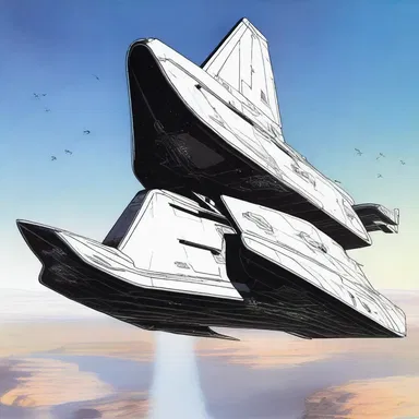 The futuristic spaceship had a highly advanced surface-to-air missile system that provided it with exceptional defense capabilities.
