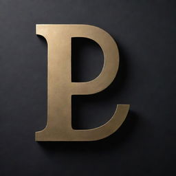 The Greek letter Sigma in a bold, metallic finish against a contrasting dark background