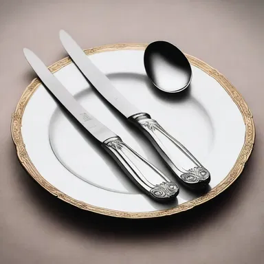 During the French Revolution, the use of a table knife became a symbol of the upper class as it indicated refinement and wealth in an era of social change.