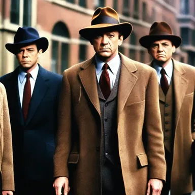 The movie is about a cunning malefactor who outsmarts the detectives at every turn.