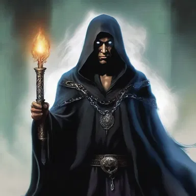 In the fantasy novel, the malefactor is a powerful sorcerer who uses dark magic to carry out his evil deeds.