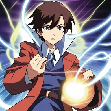 In the popular anime series, the protagonist uses a magical syphon to channel their powers.