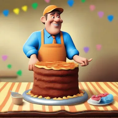 Why did the baker cobble up a last-minute cake for the party? Because he forgot to make one!