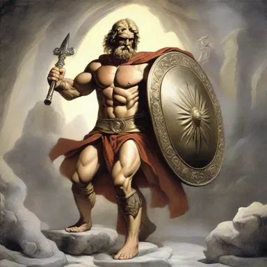 According to Greek mythology, Hephaestus used his skill to cobble up the shield of Achilles in a single day.