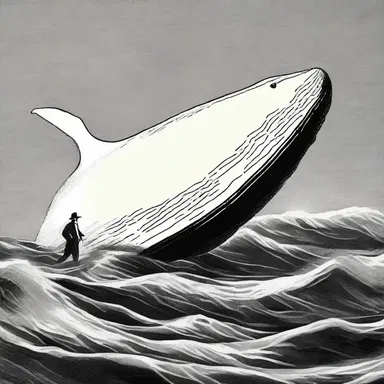 In the classic novel 'Moby-Dick', the protagonist shows great endurance while chasing the elusive white whale.