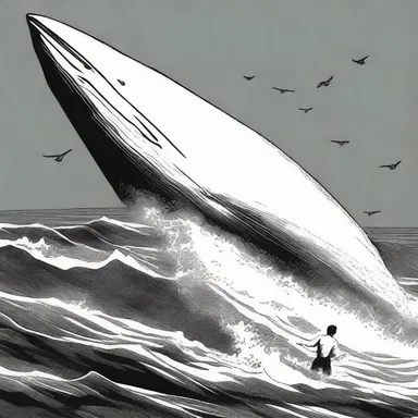 In the classic novel 'Moby-Dick', the protagonist shows great endurance while chasing the elusive white whale.