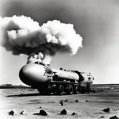 During the Cold War, the United States and Soviet Union stockpiled megatons of nuclear weapons, raising tensions worldwide.
