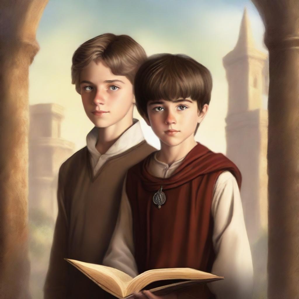 A high-quality digital art image depicting a book cover