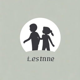 A professionally designed logo featuring the silhouette of a child