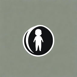 A professionally designed logo featuring the silhouette of a child