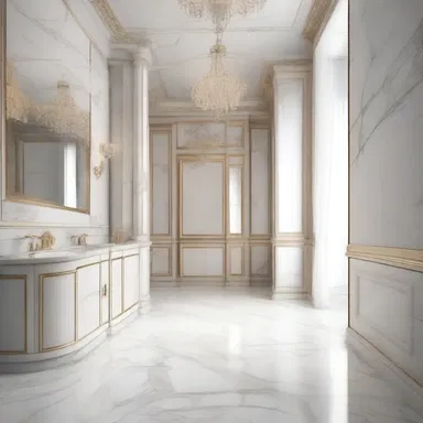 The prohibitive prices of marble and other luxury materials limit the accessibility of high-end interior design.