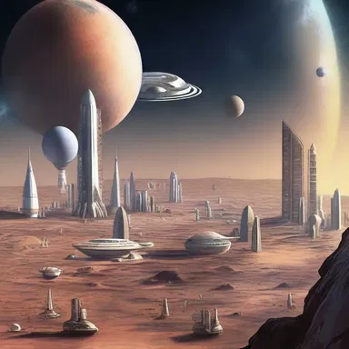 In a futuristic society, the prohibitive expense of space travel prevented most people from exploring other planets.