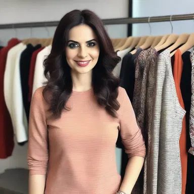 The unflagging passion for fashion led Sarah to become a successful fashion designer, always creating trendy and innovative designs.