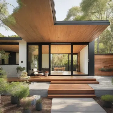 Despite their initial plan to implement modern design elements, the homeowners decided to fall back on a more traditional style for their new house.
