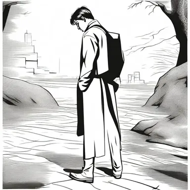 In the novel, the protagonist had to fall back and regroup after facing a major setback.