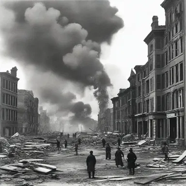 The Great Chicago Fire of 1871 sucked up everything in its path, leaving a city in ruins.