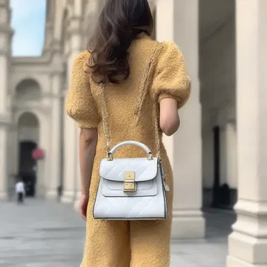 The new trendy fashion accessory is a unique handbag that can suck up all your belongings with just a touch.