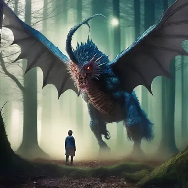 In the magical world of the novel, there exists a creature that can suck up people's dreams and turn them into reality.