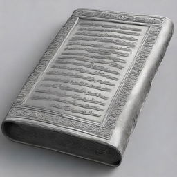 An image of a silver ancient Greek book, titled 'Νήσοι του Ομήρου', containing 84 pages