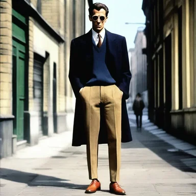 The protagonist in the novel had a unique sense of style, often wearing gillie shoes to make a fashion statement.