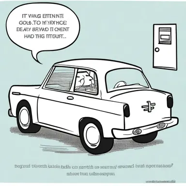 Why did the car go to the psychiatrist? Because it was feeling rushed and had too many deadlines!