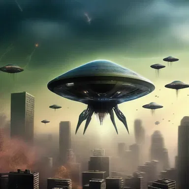 In the uneducated world of science fiction, an alien invasion threatens to destroy Earth.