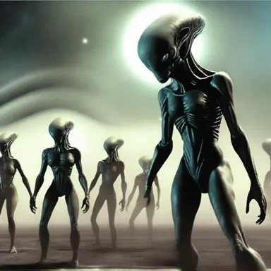 The aliens from the distant planet were described as edentate beings in the science fiction novel.
