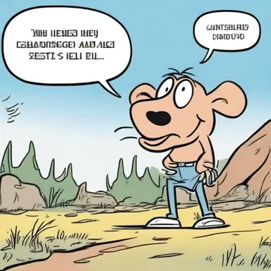 In the comic strip 'B.C.', the character named Wiley, an edentate animal, often gets into humorous situations due to his toothlessness.