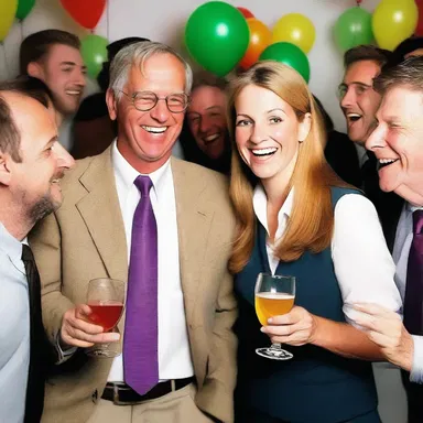 At the office party, John playfully mentioned that his mental age is still stuck at fifteen, always seeking out the next adventure and full of youthful enthusiasm.