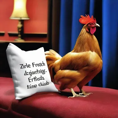 Why did the chicken bring a pillow to the comedy club? Because it wanted to tell some down feather jokes!