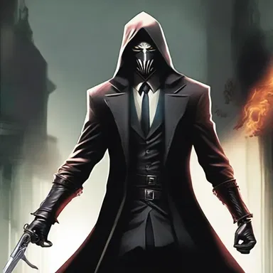 The protagonist responded scornfully to the villain's empty threats, showing no respect for their power.