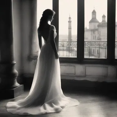 She turned away scornfully, without respect for his heartfelt declaration of love.