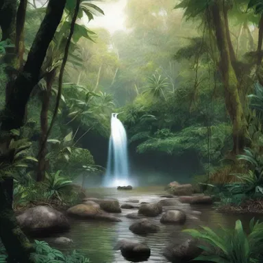 The treacherous environment of the jungle enhances the suspense and tension in the adventure novel.