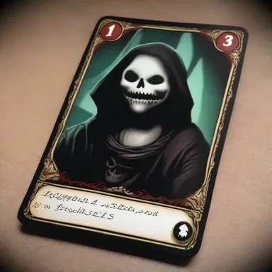 As I turned over the last face card in the deck, its eerie grin sent shivers down my spine.