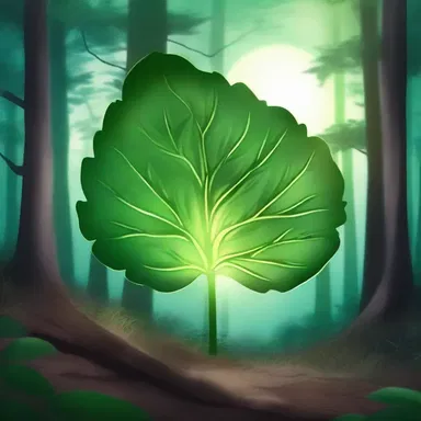 In the fantasy novel, the magical forest was filled with unique plants, including the shimmering entire leaf that glowed in the moonlight.