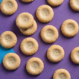 Peek Freans' Ringo coconut cookies on a vivid background that captures their buttery, delicious essence