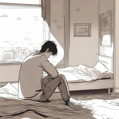 In the heart-wrenching scene, the protagonist's hope dwindled away as he watched his dreams crumble before his eyes.