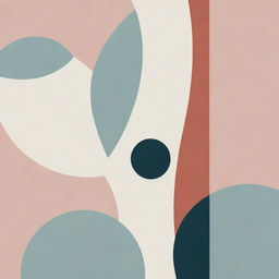 An abstract image depicting modern aesthetics, perhaps featuring clean lines, geometric shapes, and minimalist color palettes.