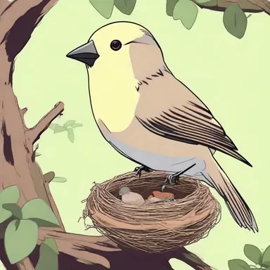 In the anime series, the main character encounters a weaver finch that teaches them the importance of teamwork through their impressive nest building.